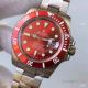 New Replica Rolex Oyster Perpetual Submariner Red Dial Red Ceramic Watch (3)_th.jpg